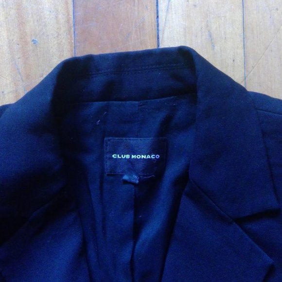 Club Monaco black blazer XS - Picture 5 of 5